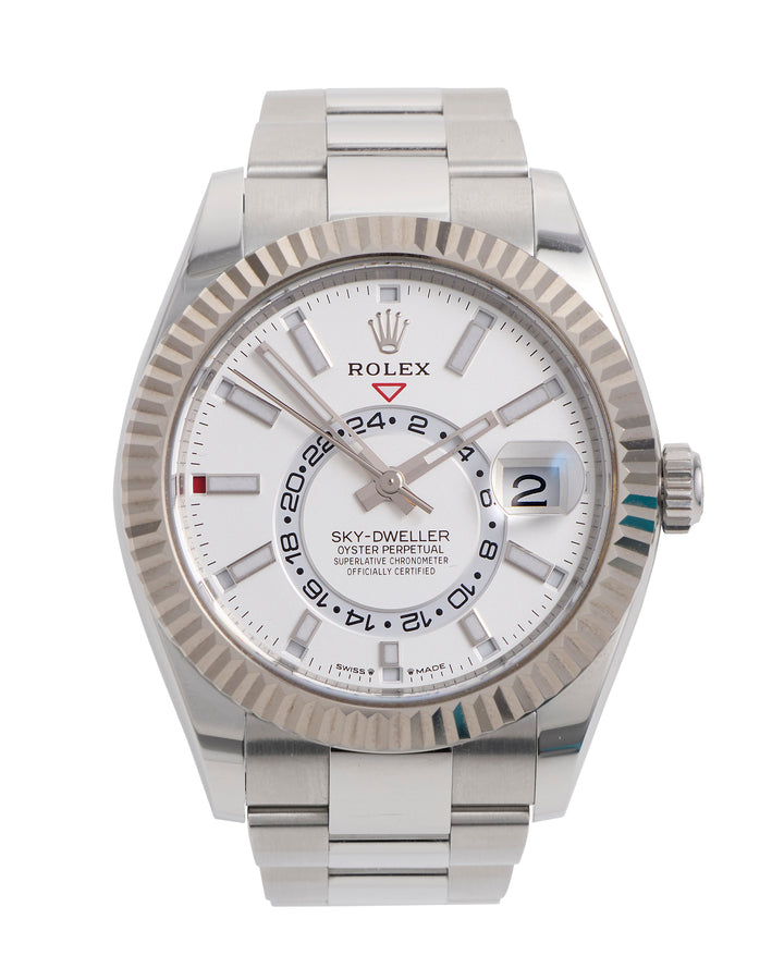 Rolex Sky-Dweller 42 White Stainless Steel 2025 - 336934