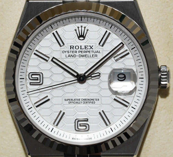 Rolex Land-Dweller 127334 White Stainless Steel - 2025