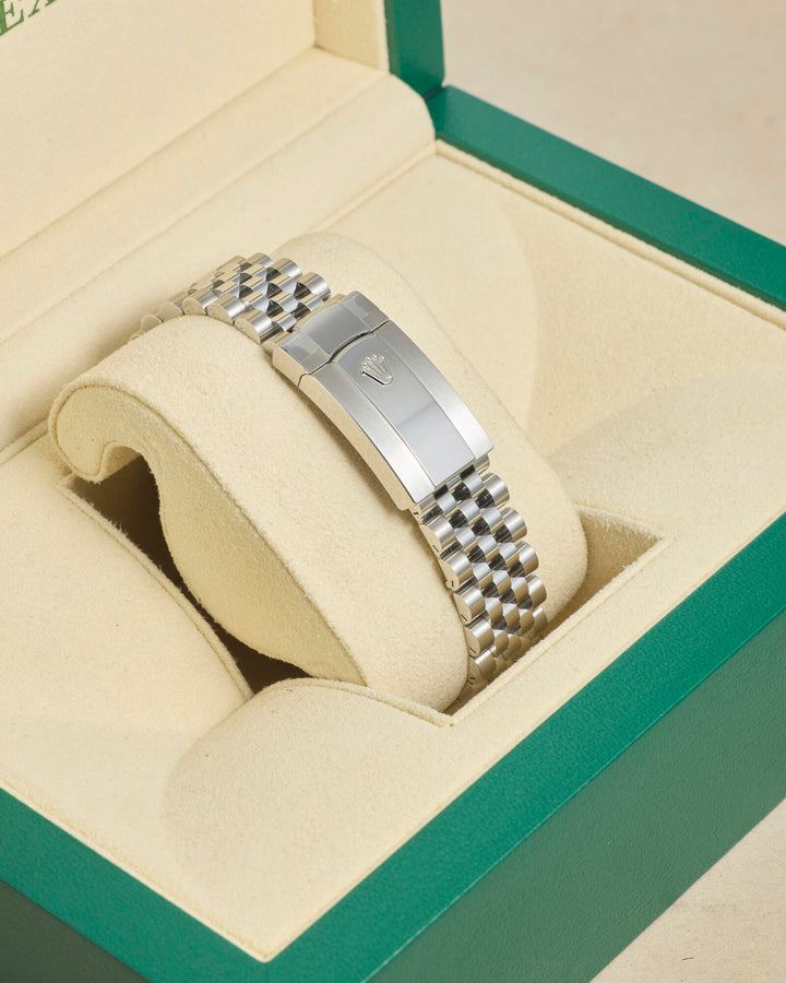 Rolex Datejust 36 Silver Roman Diamond VI & IX Stainless Steel & White Gold 2026 - 126234