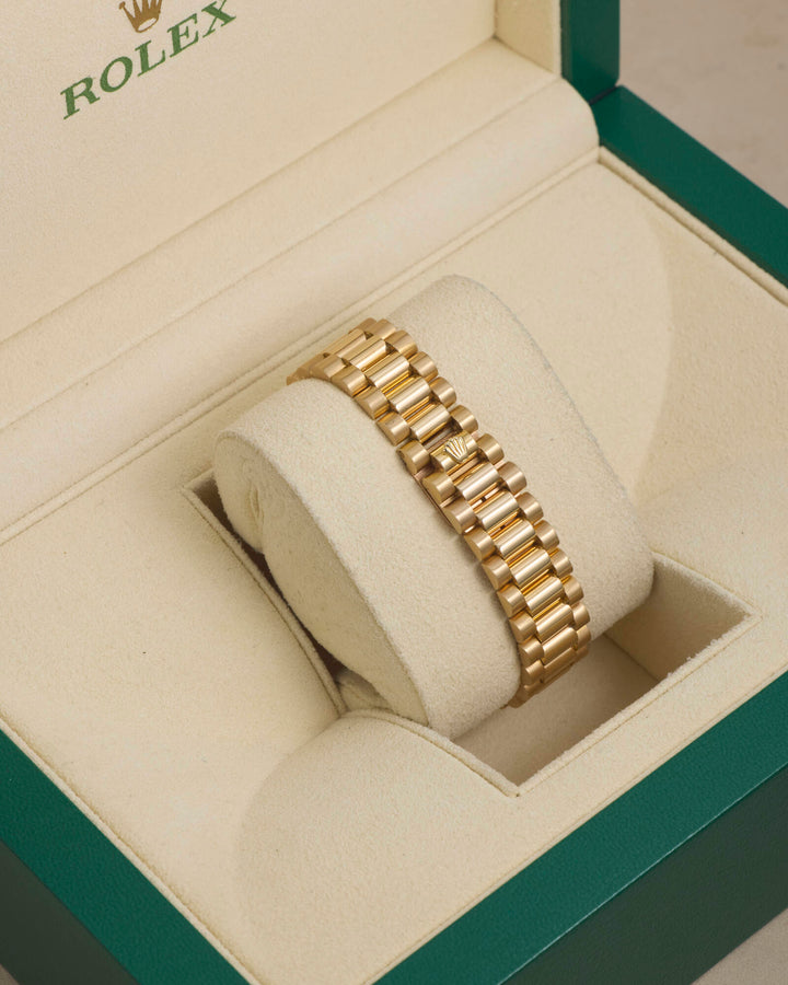 Rolex Datejust 31 Champagne Diamond Dot Yellow Gold 1992 - 68238