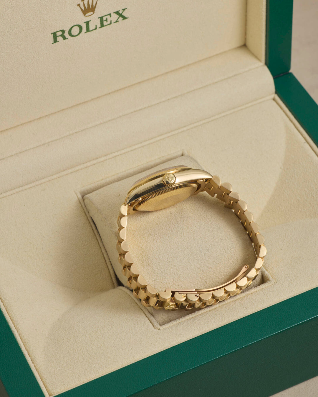 Rolex Datejust 31 Champagne Diamond Dot Yellow Gold 1992 - 68238