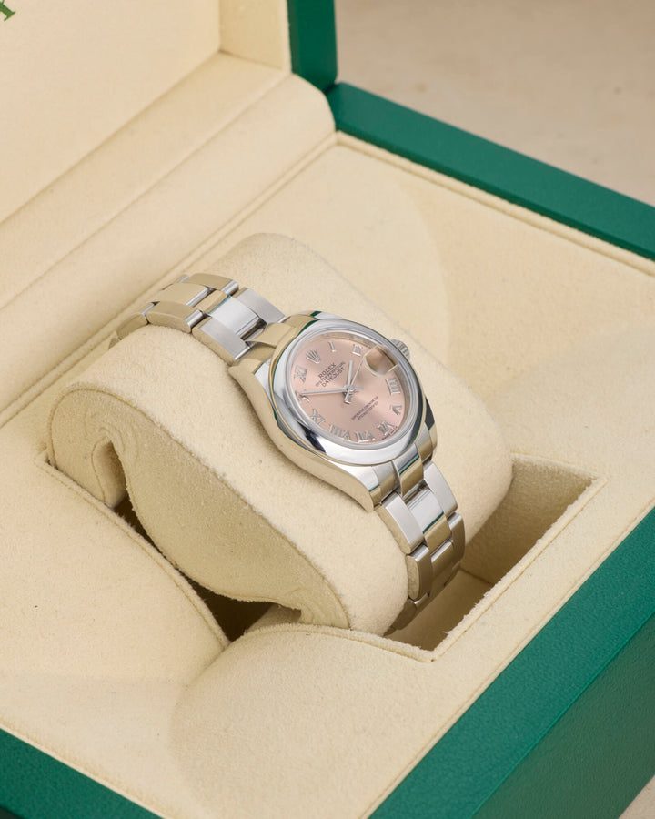Rolex Datejust 28 Pink Stainless Steel 2024 - 279160