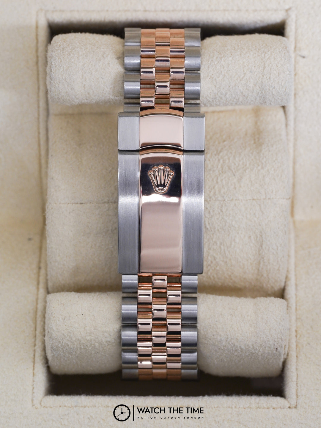 Rolex Datejust 36 126231 White Motif Dial Rose Gold & Stainless Steel - 2022