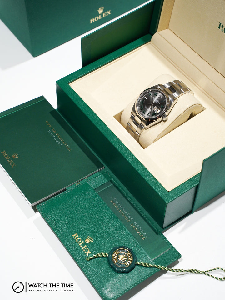 Rolex Datejust 36 126234 Wimbledon Stainless Steel - 2025