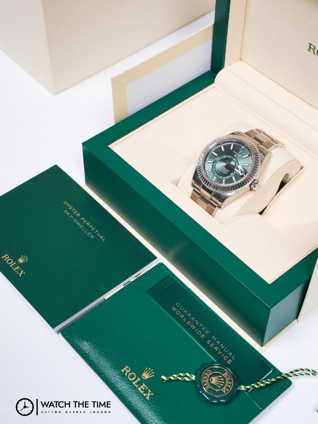 Rolex Sky-Dweller 336934 Mint Green Stainless Steel - 2023