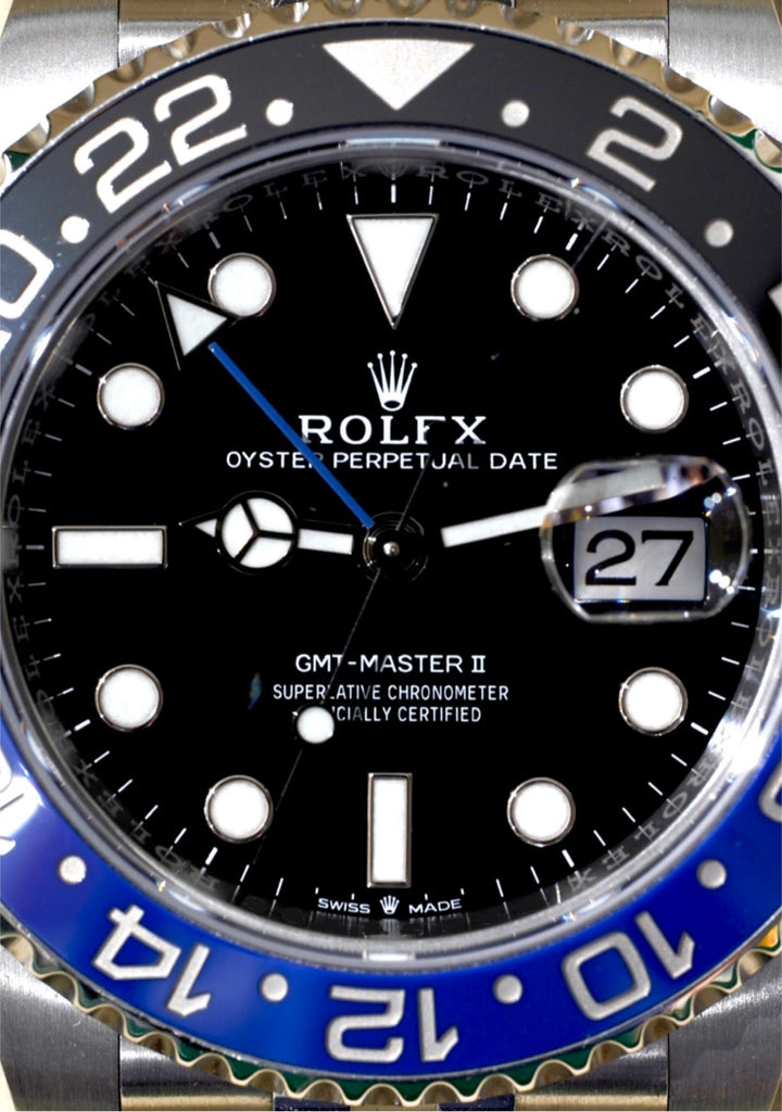Rolex GMT II "BATGIRL" Stainless Steel 40 mm - 126710BLNR