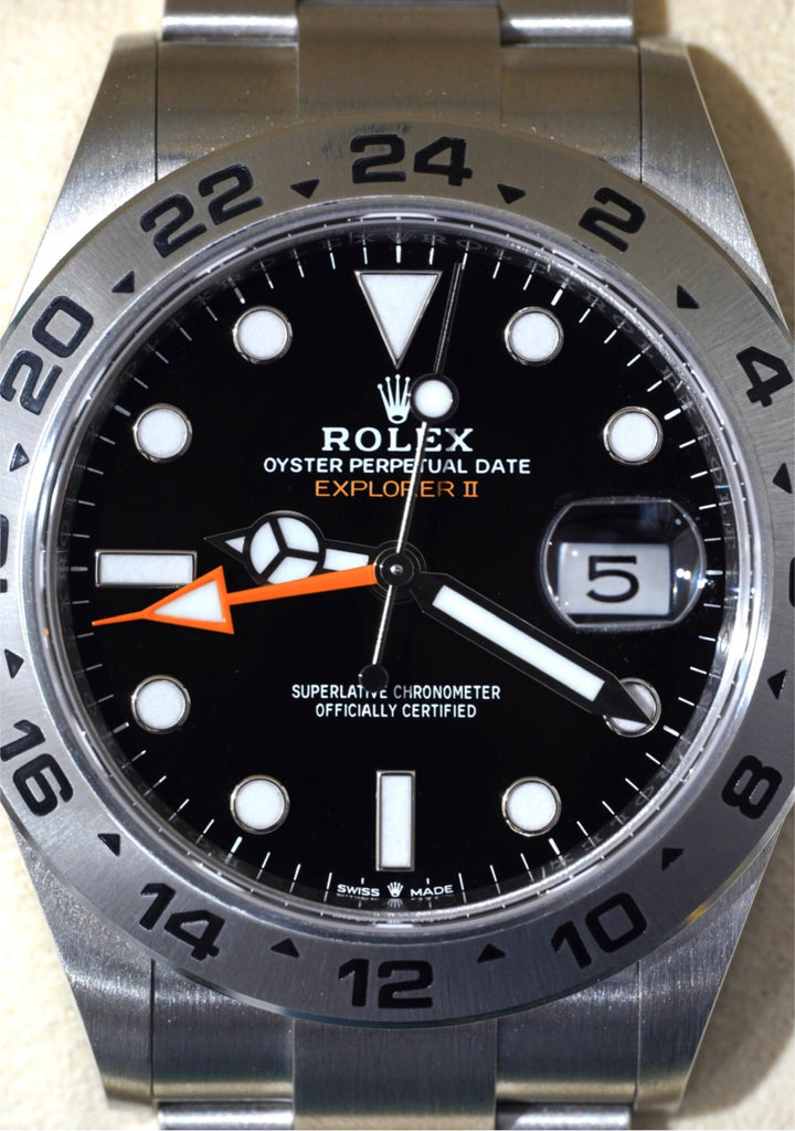 Rolex Explorer II Black Stainless Steel 42 mm - 226570