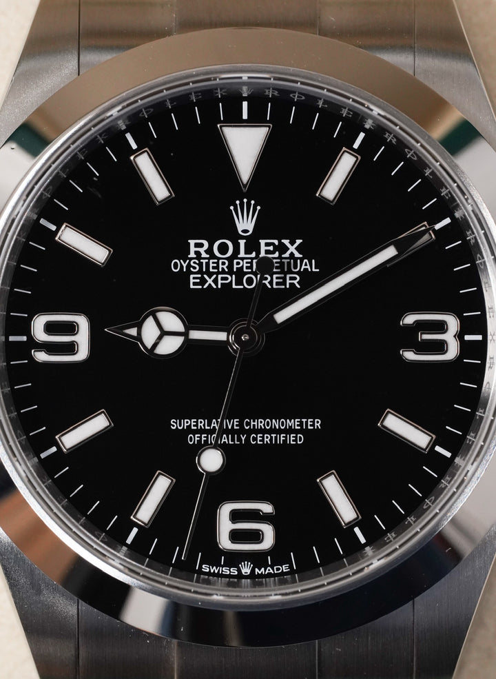 Rolex Explorer Black Stainless Steel 36 mm - 124270 - 2022