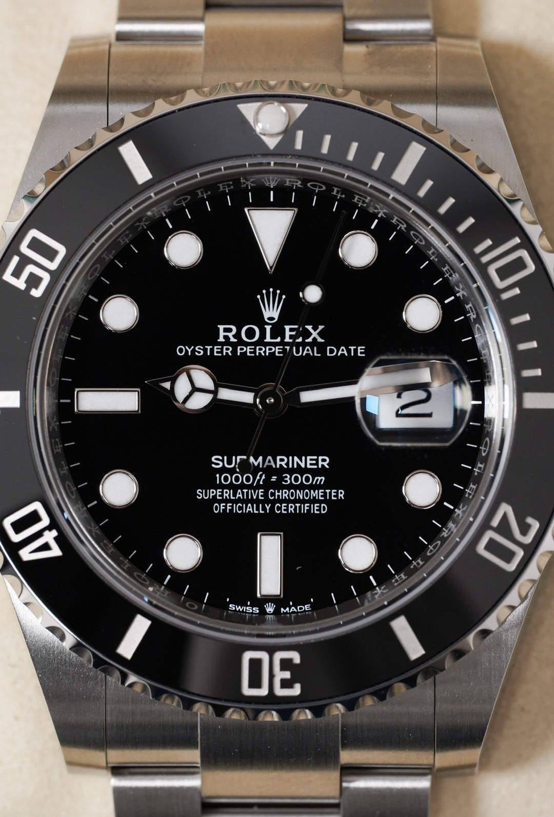 Rolex Submariner Date Black Stainless Steel 41 mm - 126610LN