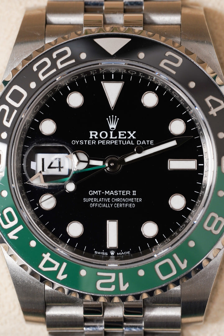 Rolex GMT II "SPRITE" Stainless Steel 40 mm - 126720VTNR