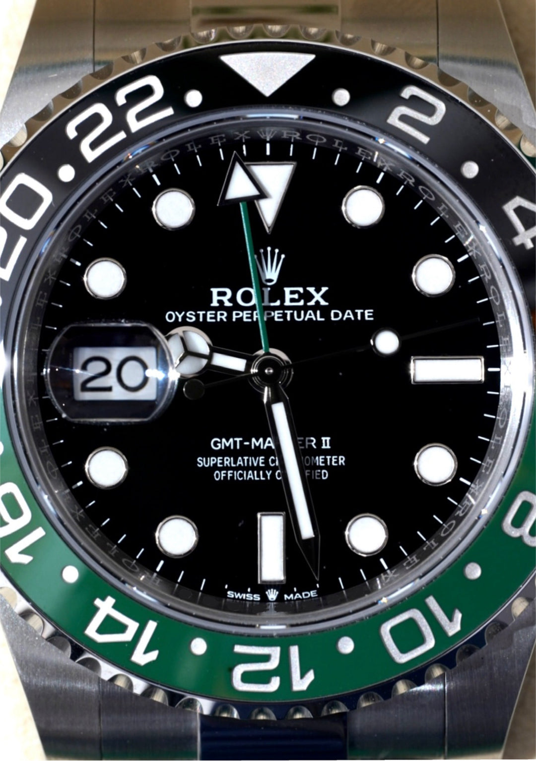 Rolex GMT II "SPRITE" Stainless Steel 40 mm - 126720VTNR