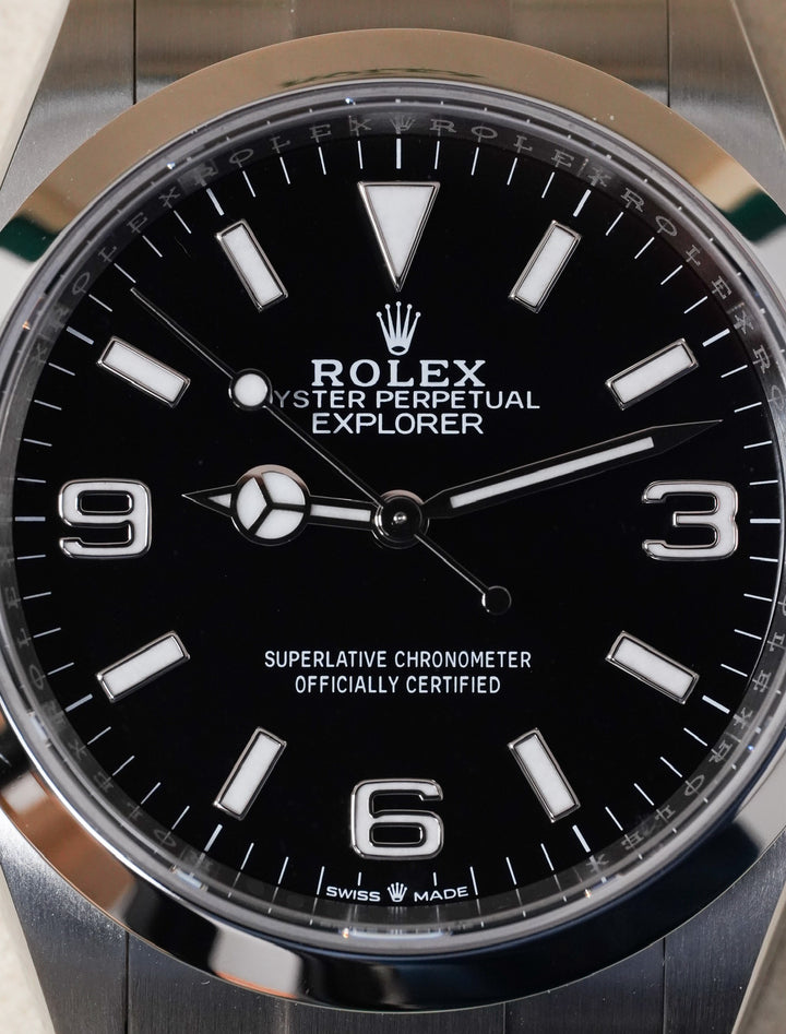 Rolex Explorer Black Stainless Steel 40 mm - 224270 - 2024