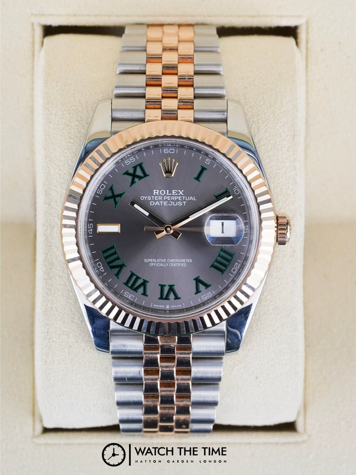 Rolex Datejust 126331 Wimbledon Steel & Rose 41 - 2023
