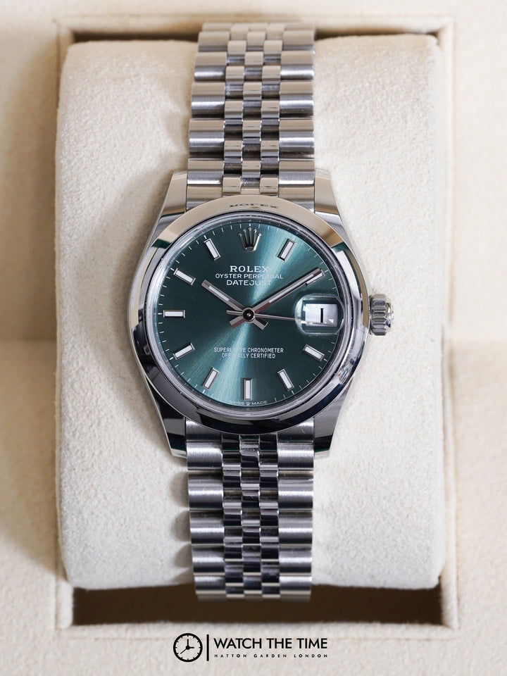 Rolex Datejust 31 278240 Mint Green Stainless Steel - 2024