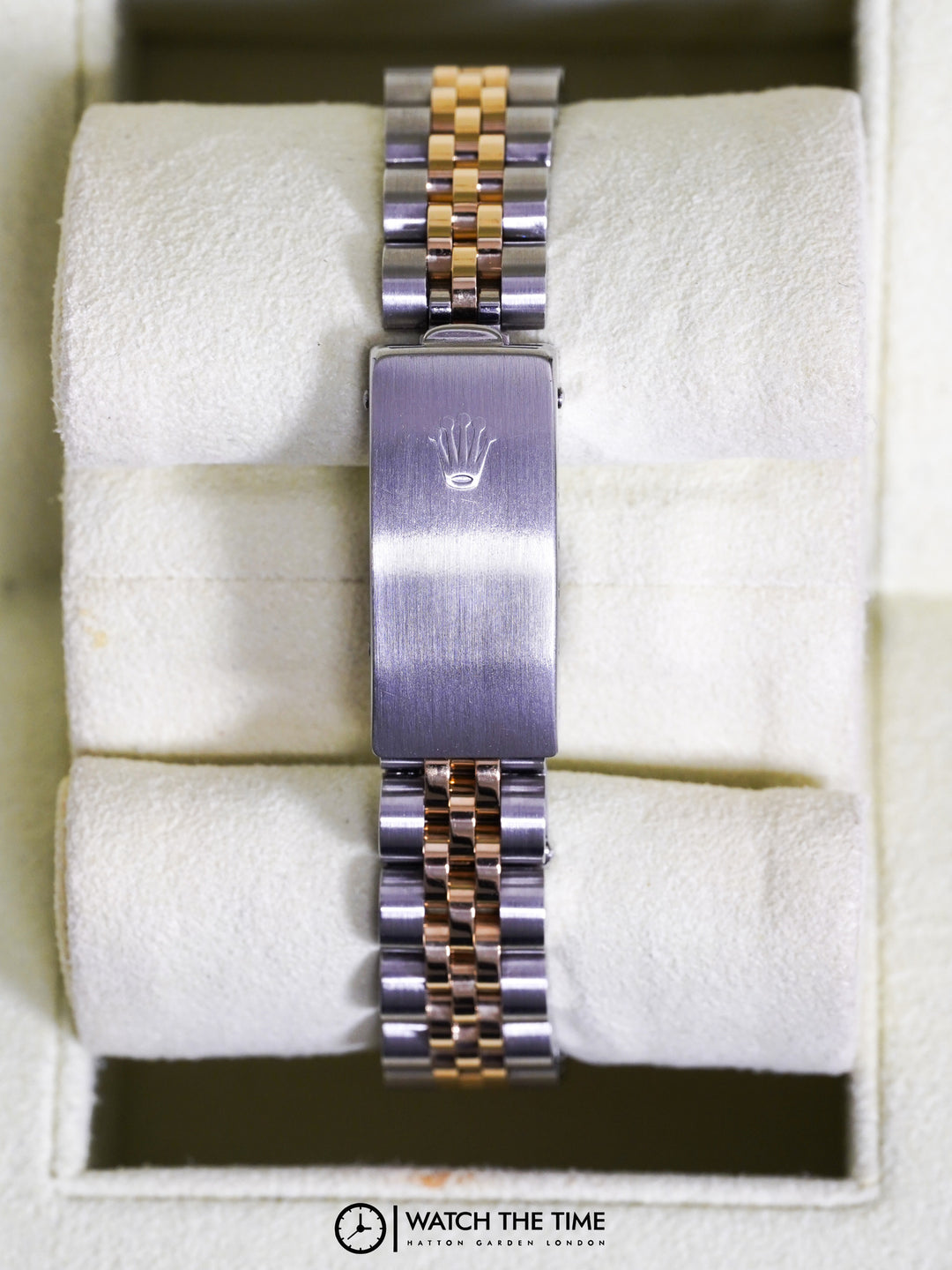 Rolex Datejust 26 68273 Black Diamond Stainless Steel & Yellow Gold