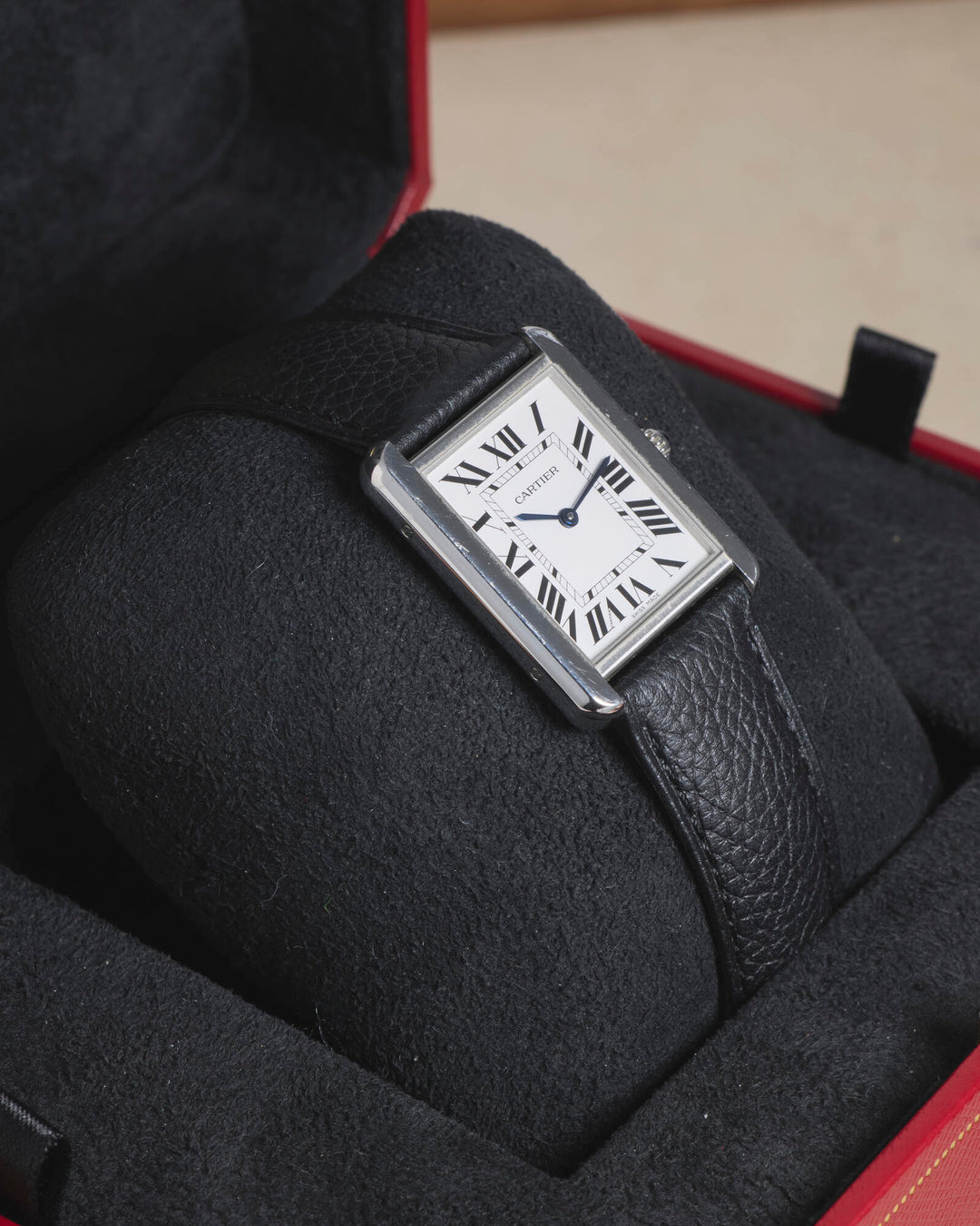 Cartier Tank Solo 34.8 White Stainless Steel 2020 - WSTA0028