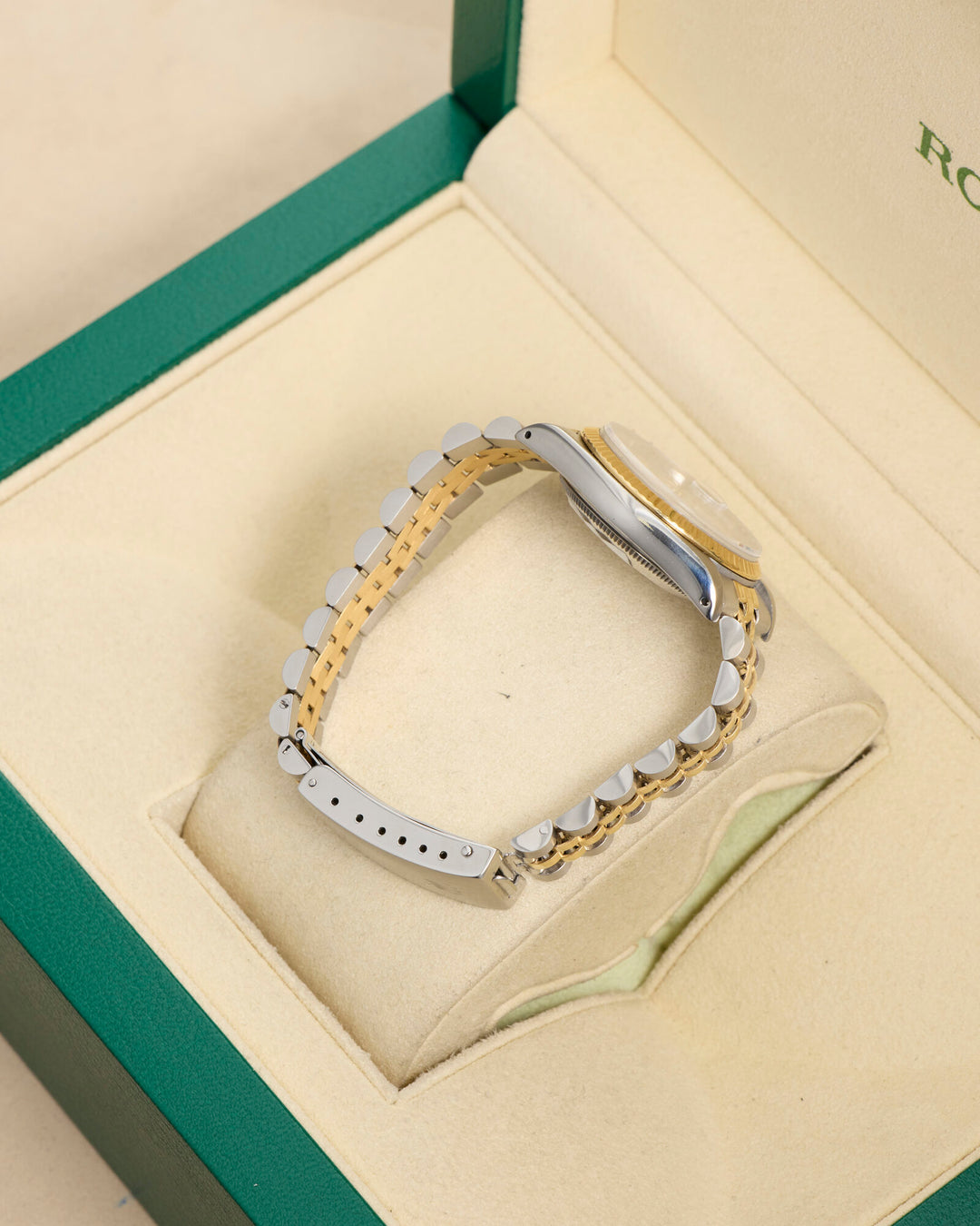 Rolex Datejust 31 Ivory Cream Stainless Steel & Yellow Gold 1993 - 68273