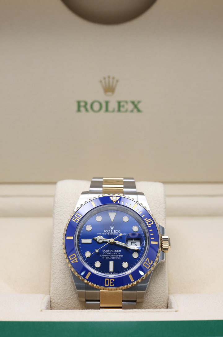 Rolex Submariner “Bluesy” Stainless Steel & Yellow Gold 41mm - 126613LB