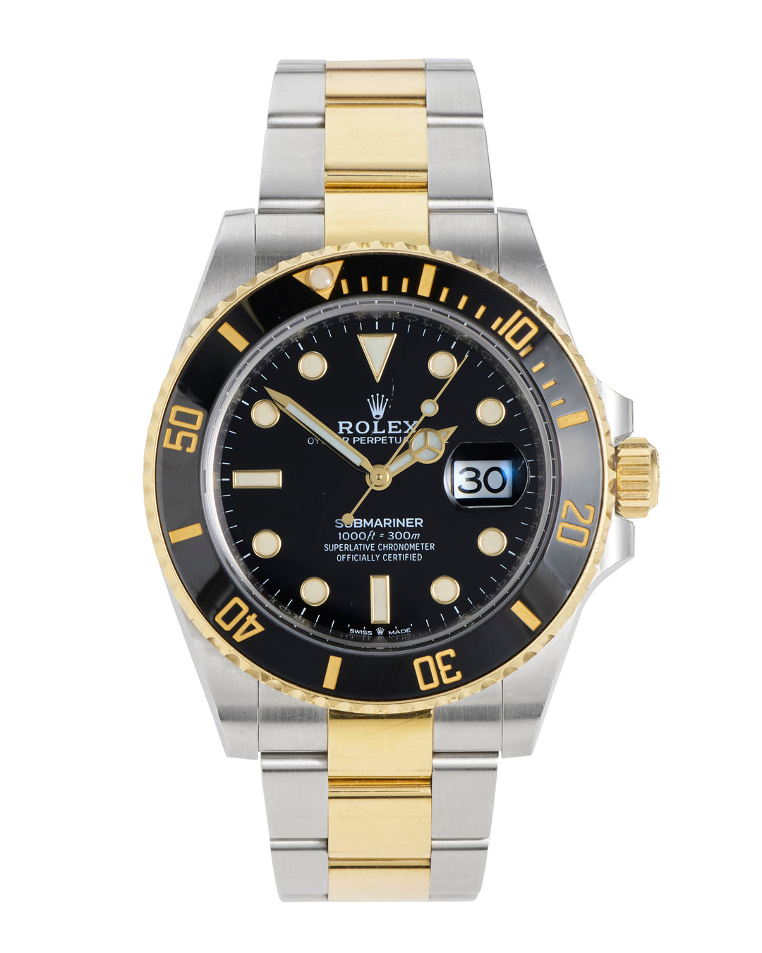 Rolex Submariner 41 Black Stainless Steel & Yellow Gold 2021 - 126613LN