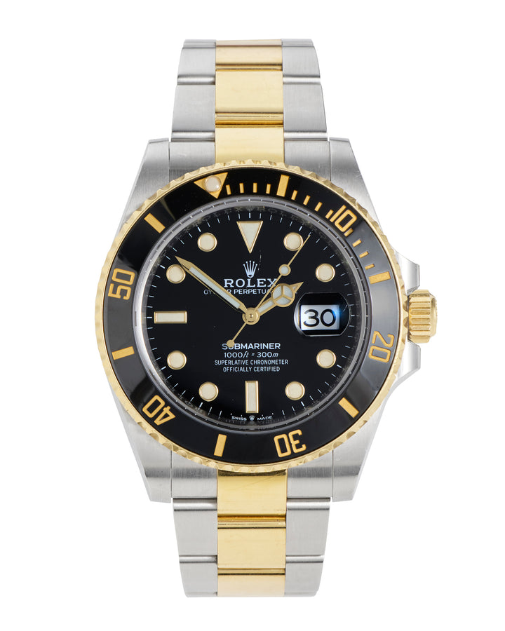 Rolex Submariner 41 Black Stainless Steel & Yellow Gold 2021 - 126613LN