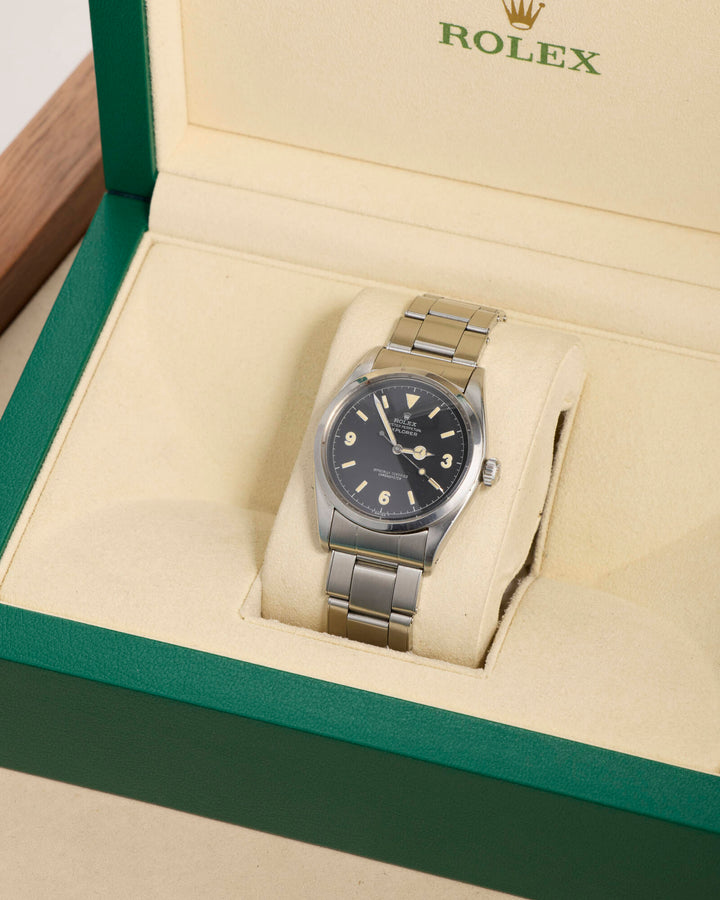 Rolex Explorer 36 Black Stainless Steel 1959 - 6150