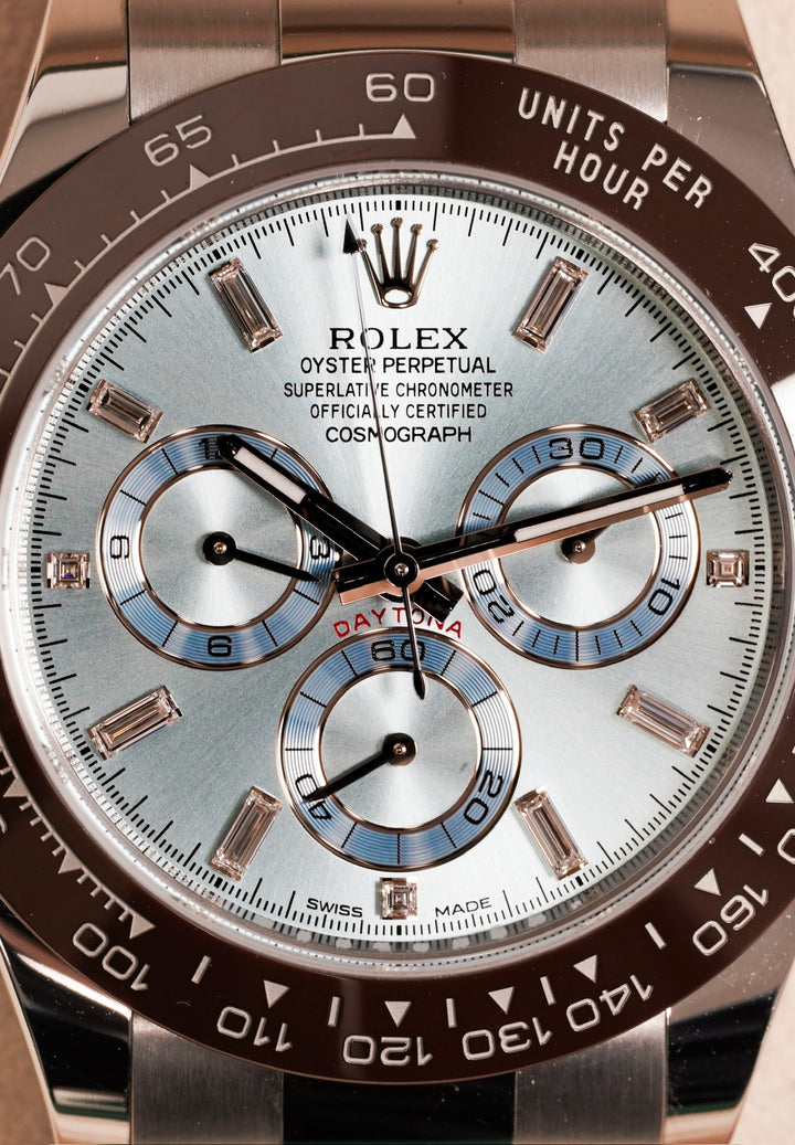 Rolex Daytona 116506 Ice Blue Baguette Platinum - 2020