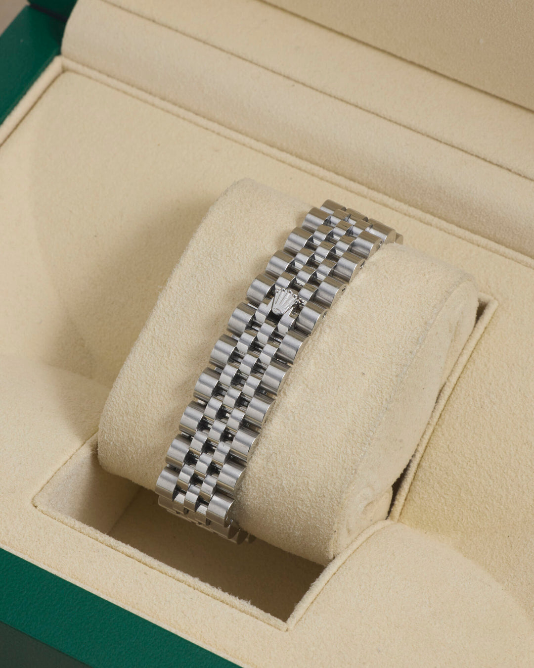 Rolex Datejust 31 Silver Diamond Dot Stainless Steel 2014 - 178344