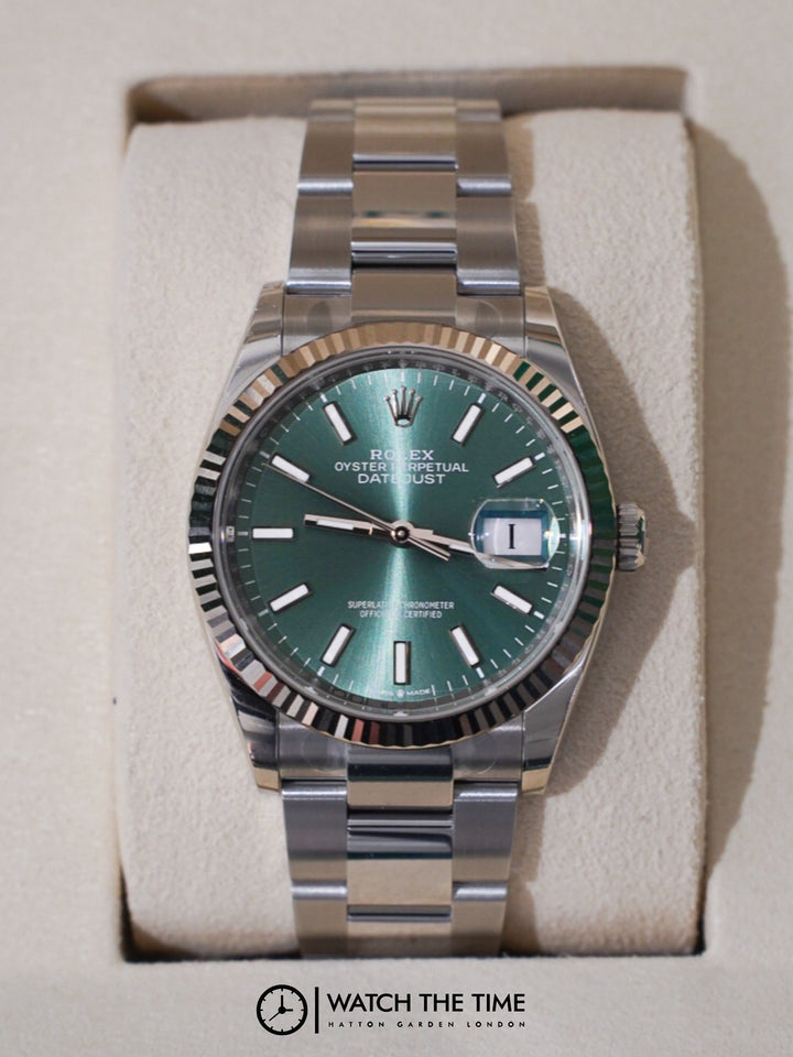 Rolex Datejust Green Stainless Steel 41 mm - 126234 - 2025