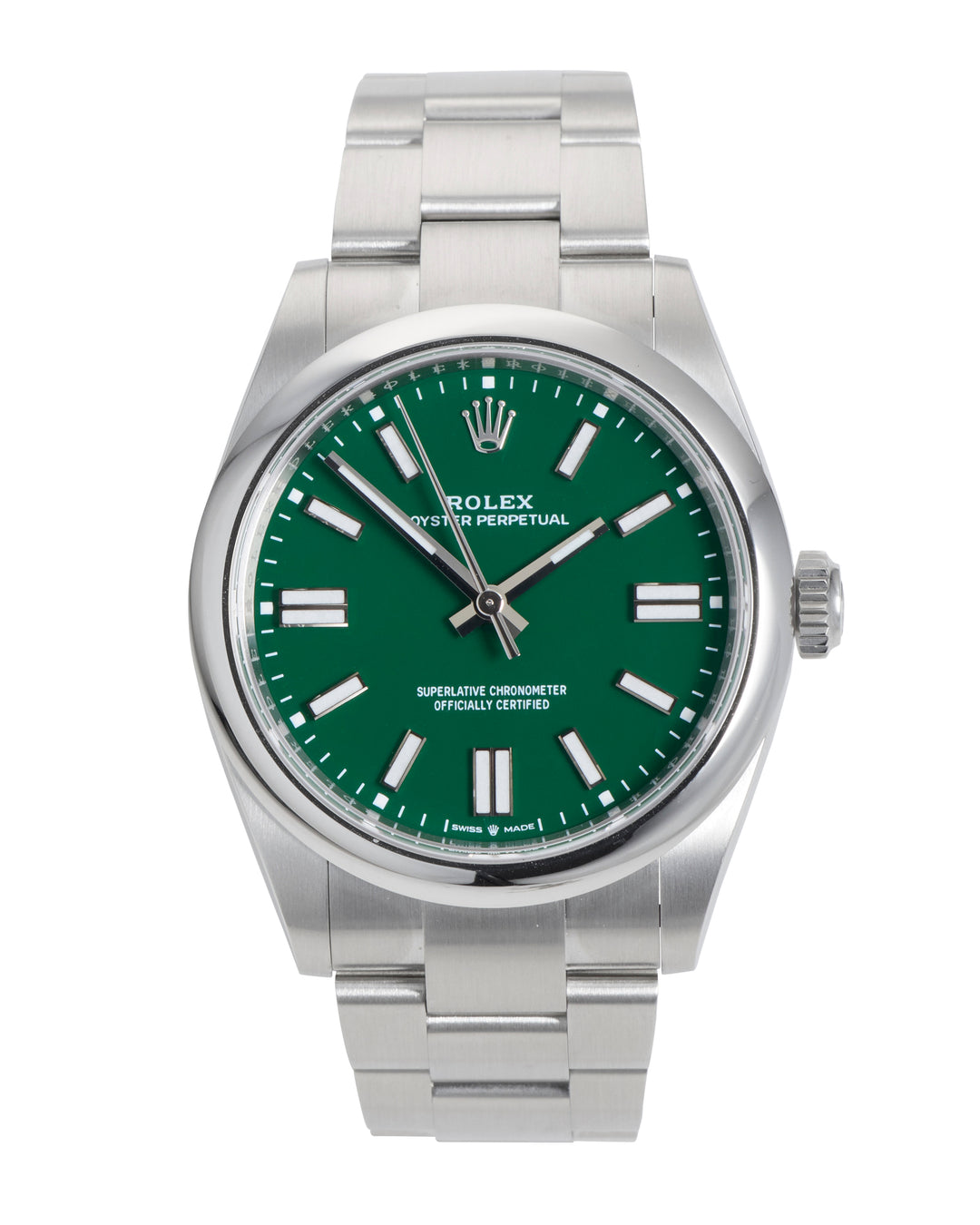 Rolex Oyster Perpetual 41 Green Stainless Steel 2026 -  134300