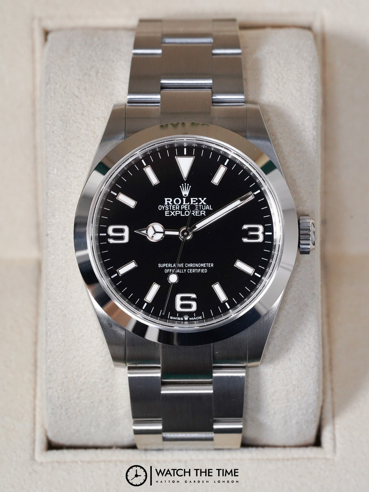Rolex Explorer Black Stainless Steel 40 mm - 224270 - 2024