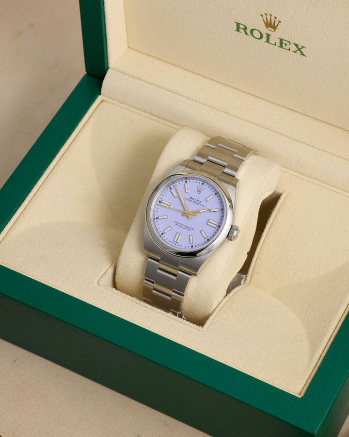 Rolex Oyster Perpetual 41 Lavender Stainless Steel 2026 - 134300