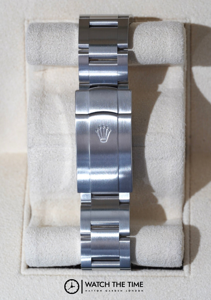 Rolex Oyster Perpetual Green Stainless Steel 41 mm - 124300