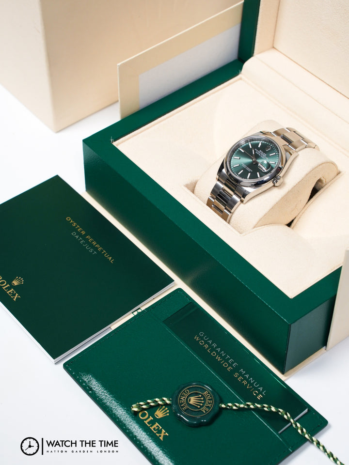 Rolex Datejust 126200 Mint Green - 2025