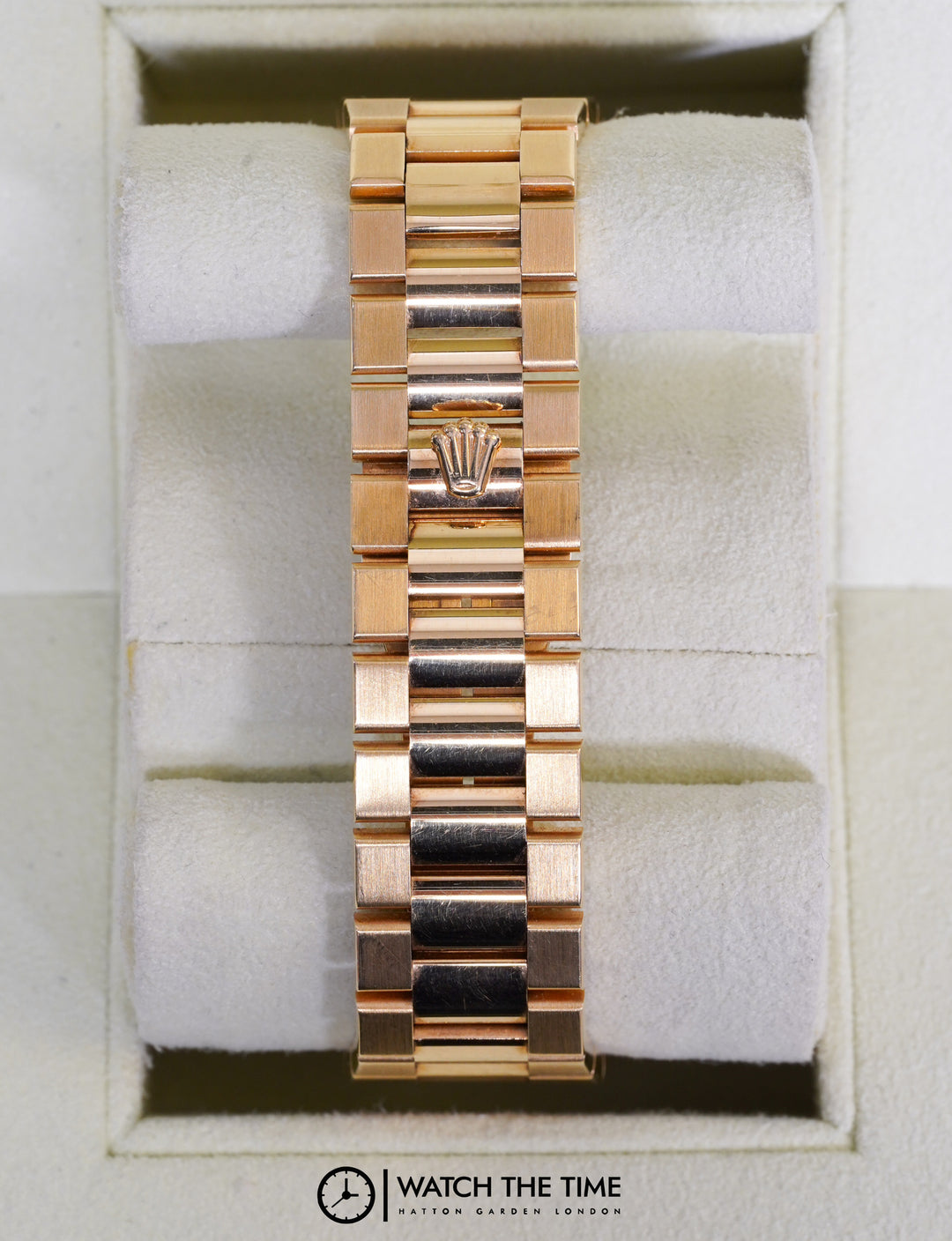Rolex Day-Date 36 Oysterquartz 19018N Champagne Yellow Gold