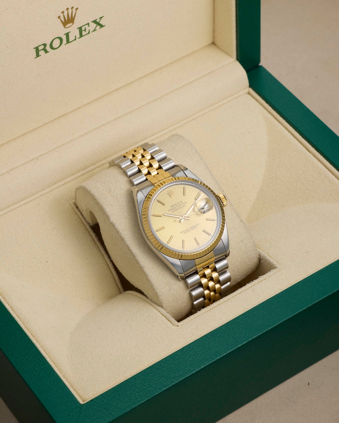 Rolex Datejust 36 Champagne Stainless Steel Yellow Gold Unknown - 16013