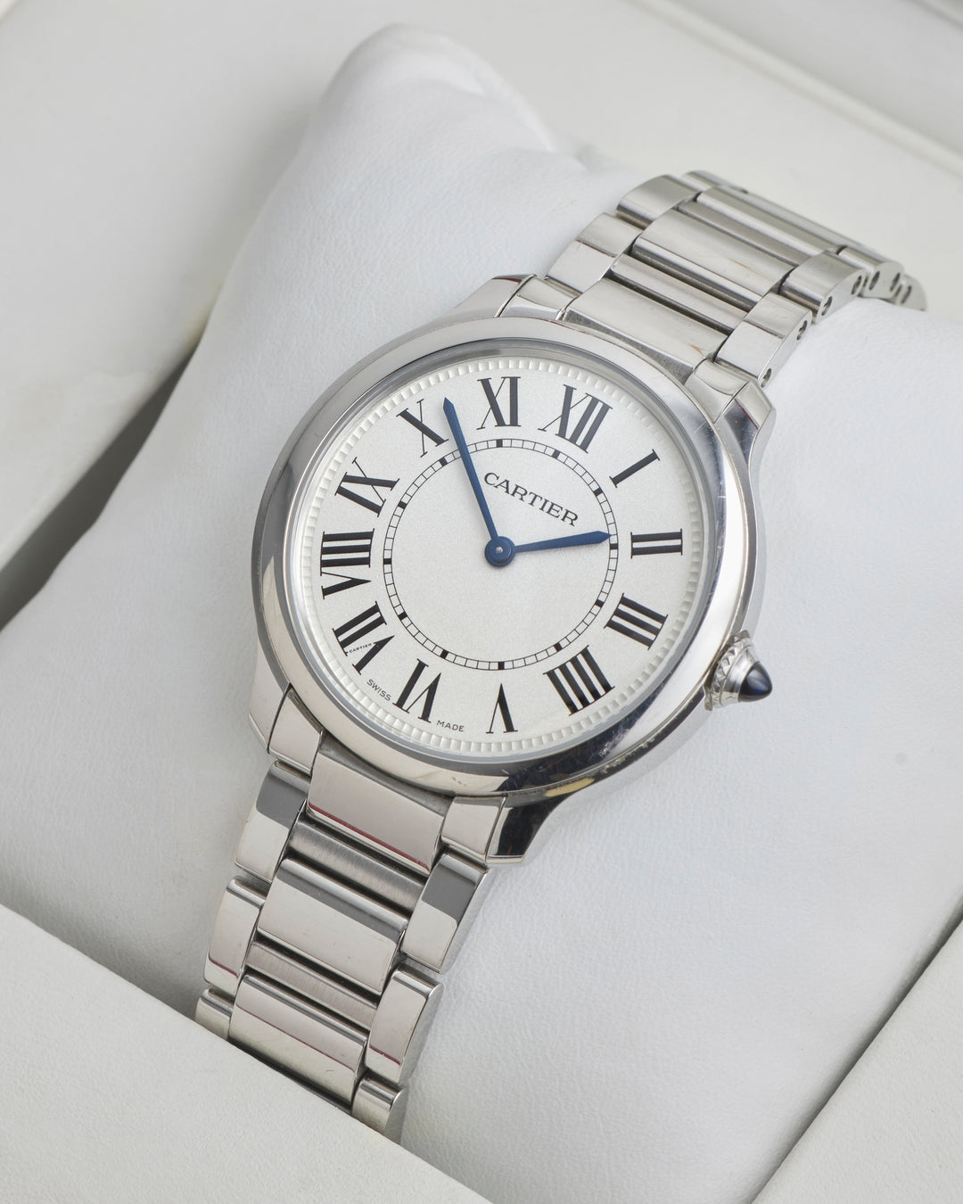 Cartier Ronde Must 36 White Stainless Steel 2023 - WSRN0034