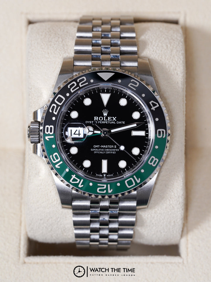 Rolex GMT II "SPRITE" Stainless Steel 40 mm - 126720VTNR