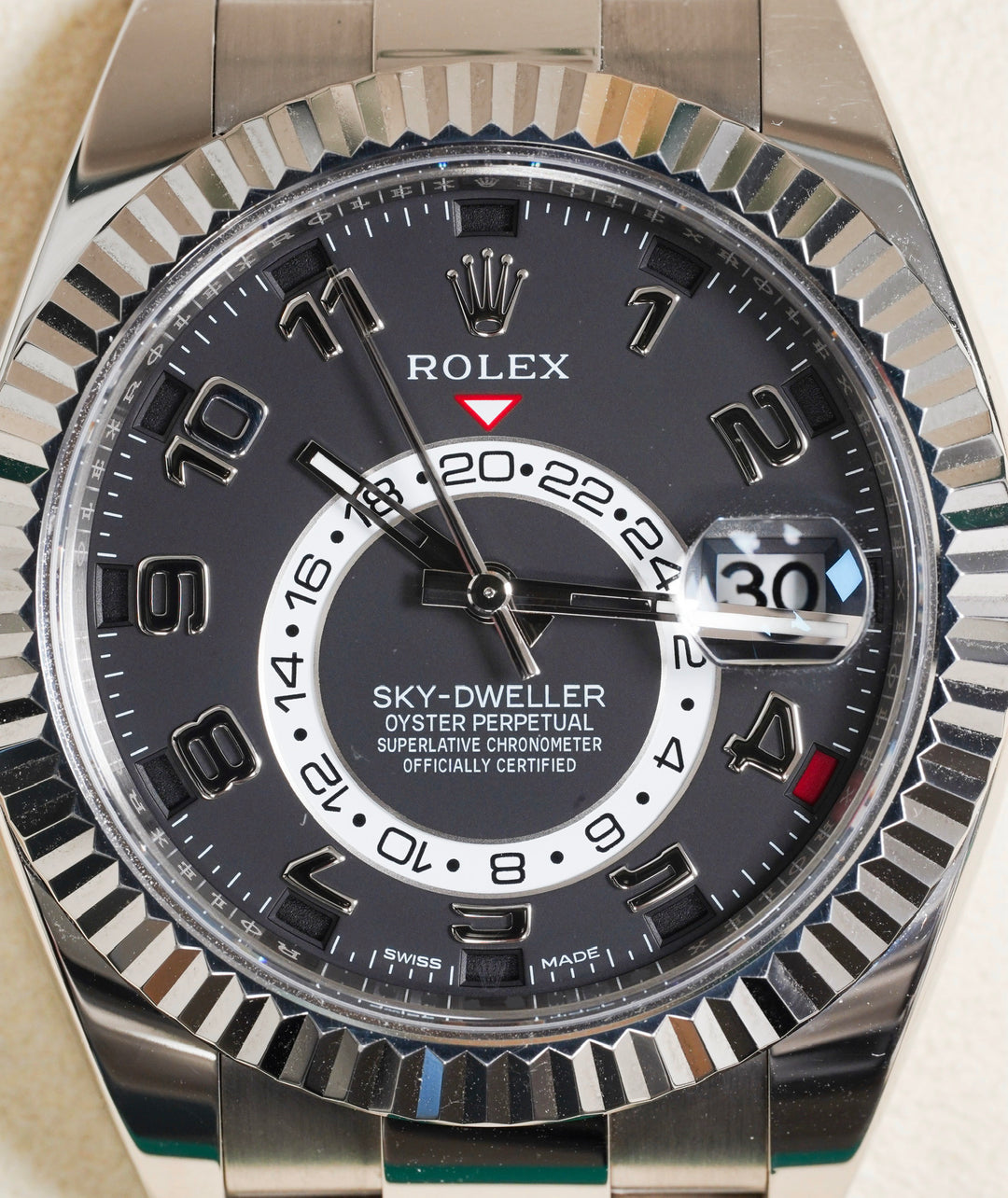 Rolex Sky-Dweller 42 Black Dial White Gold - 326939 - Unknown