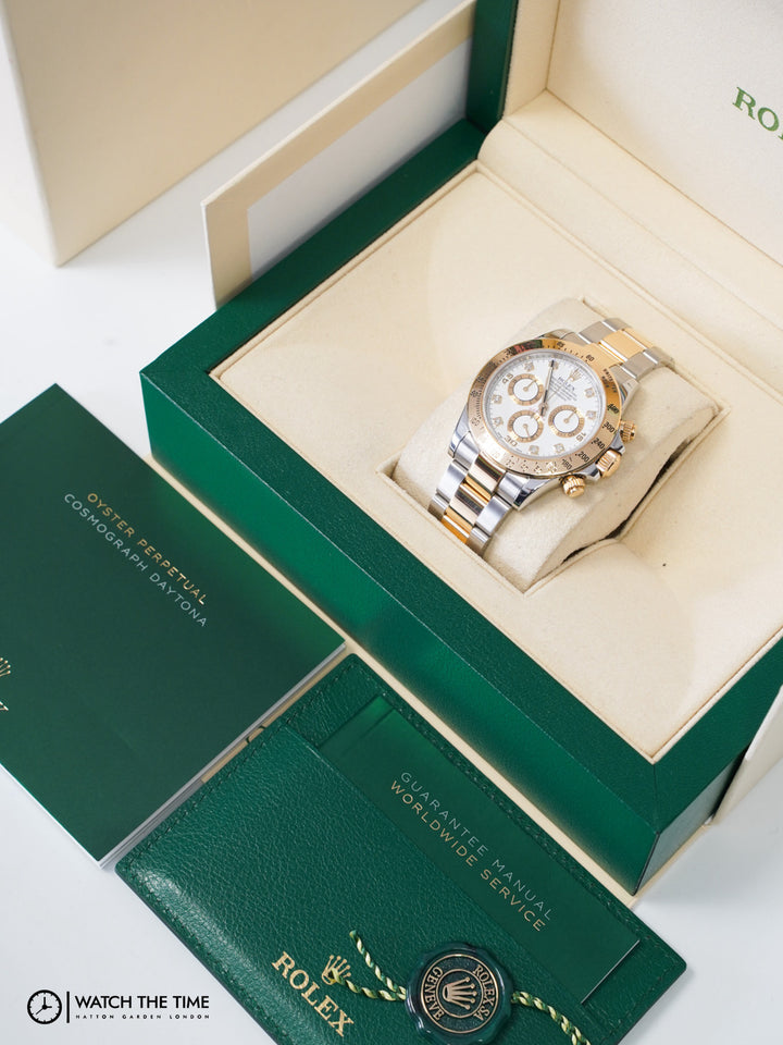 Rolex Daytona 116523 White Diamond - 2014