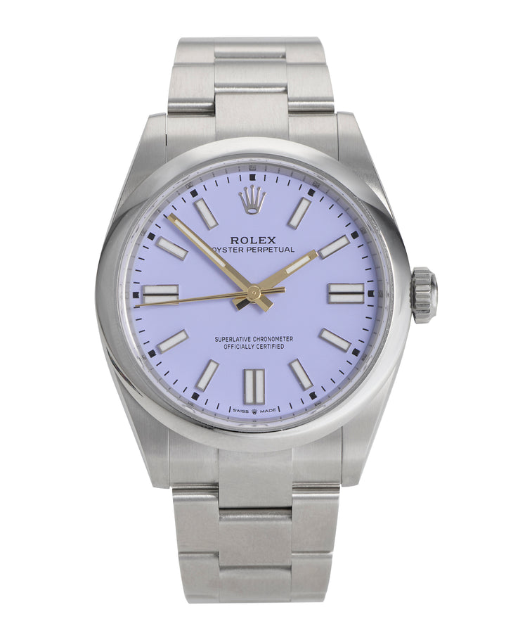 Rolex Oyster Perpetual 41 Lavender Stainless Steel 2026 - 134300