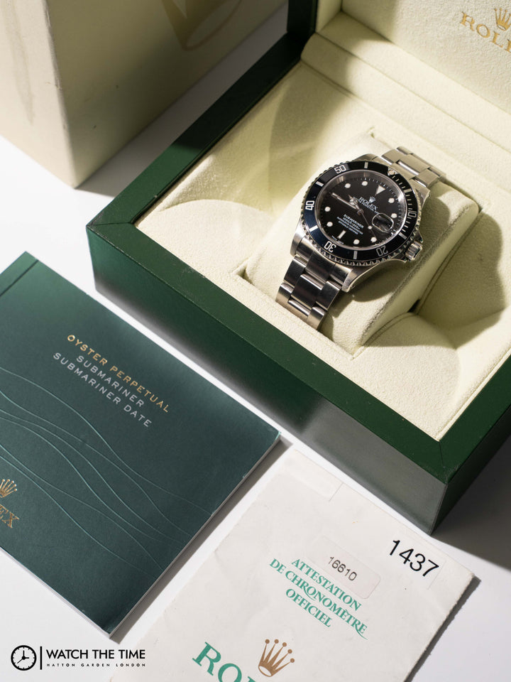 Rolex Submariner Date 16610 - 2002