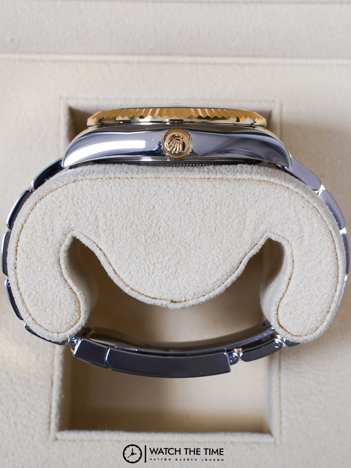 Rolex SkyDweller Ivory Stainless Steel Yellow Gold 42 mm -326933