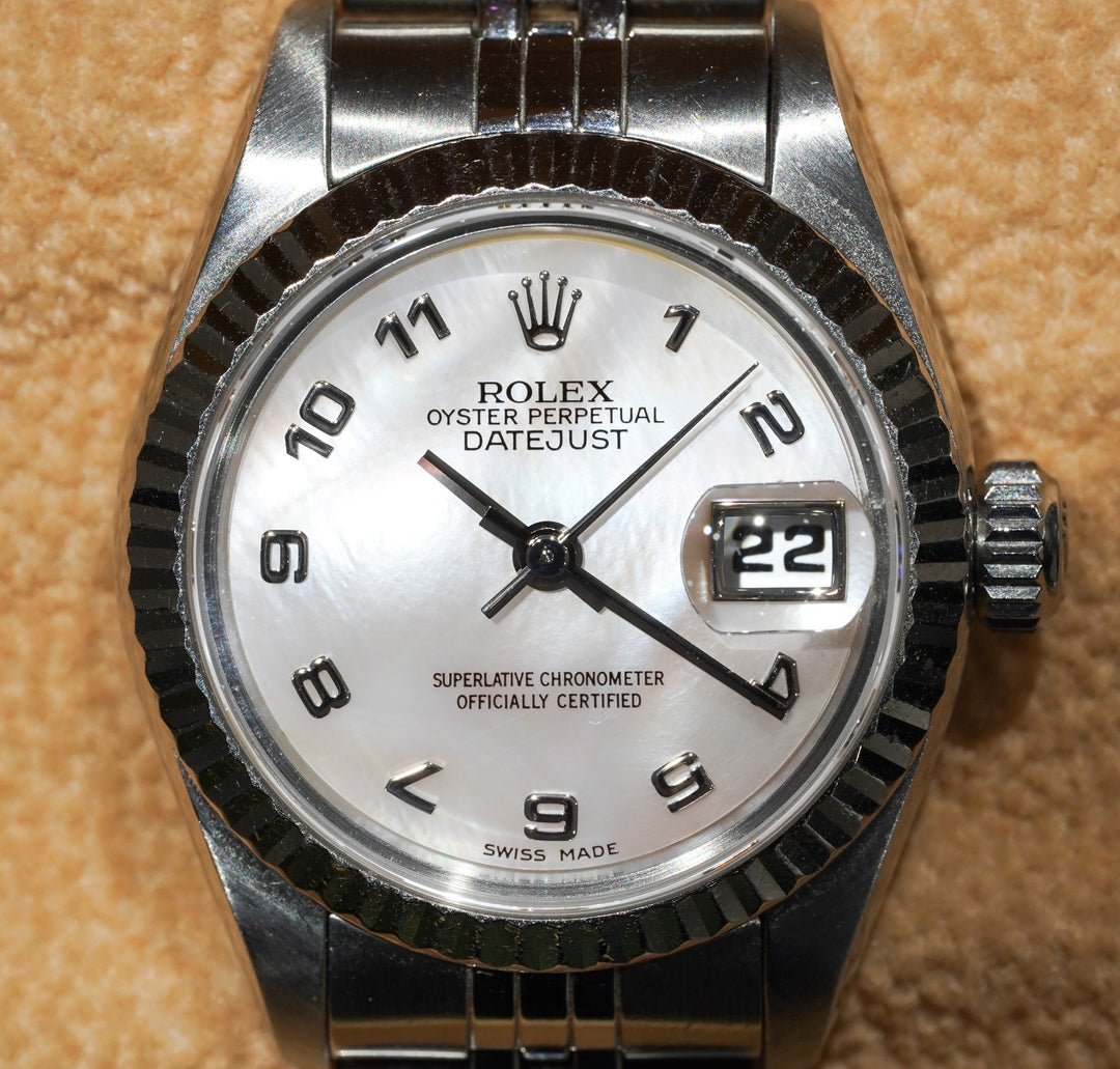 Rolex Datejust 26 69174 Mother Of Pearl Stainless Steel - 1999