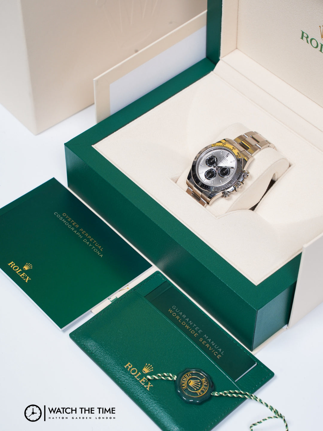 Rolex Daytona 126509 Silver Chronograph White Gold - 2023