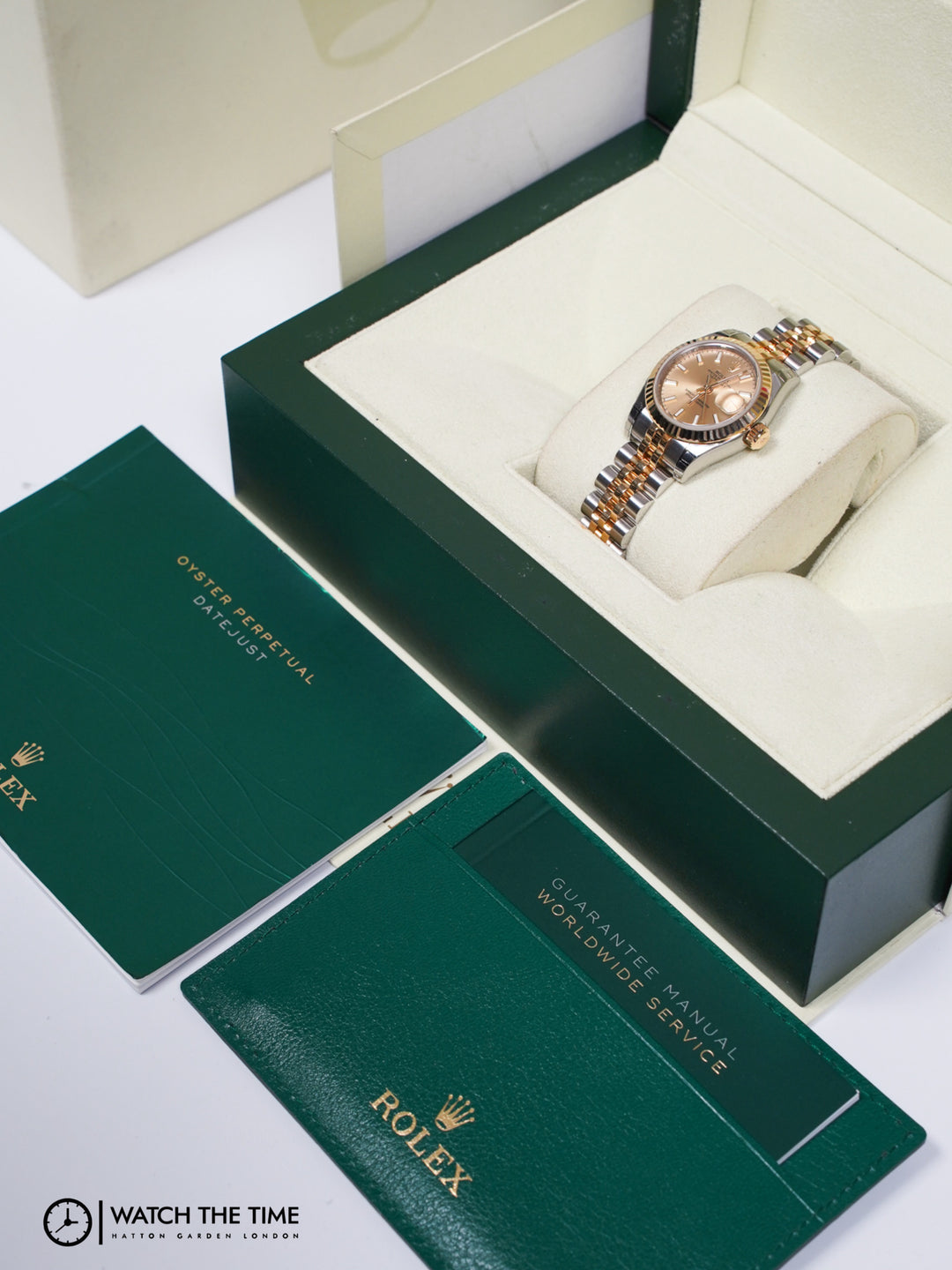 Rolex Datejust 26 179173 Champagne Stainless Steel & Yellow Gold - 2013