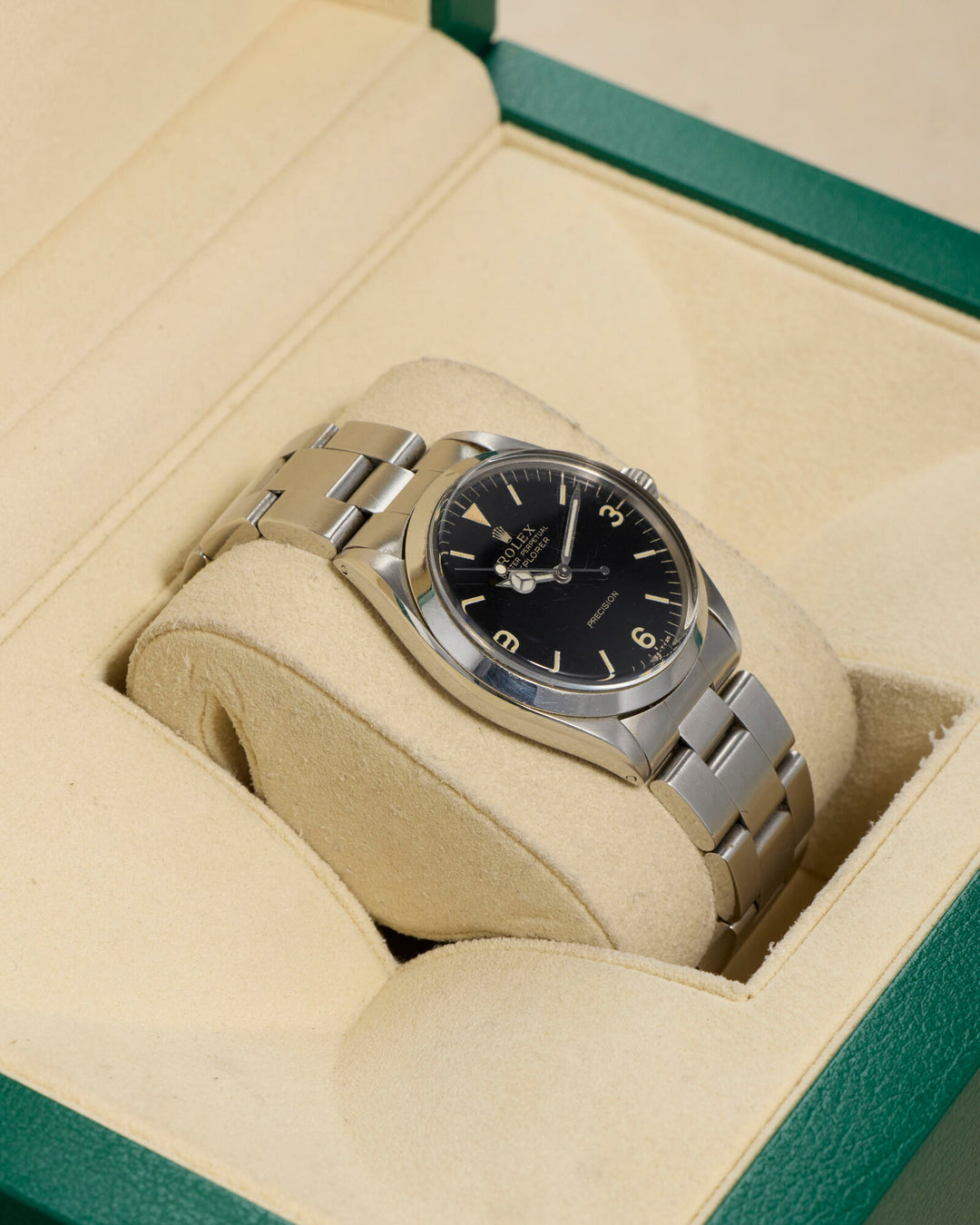 Rolex Explorer 34 Black Stainless Steel 1966 - 5560