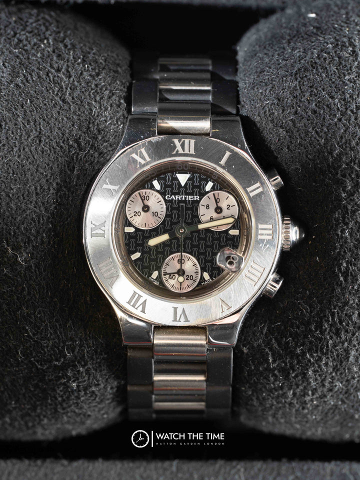 Cartier Must 21 Chronoscaph W10198U2