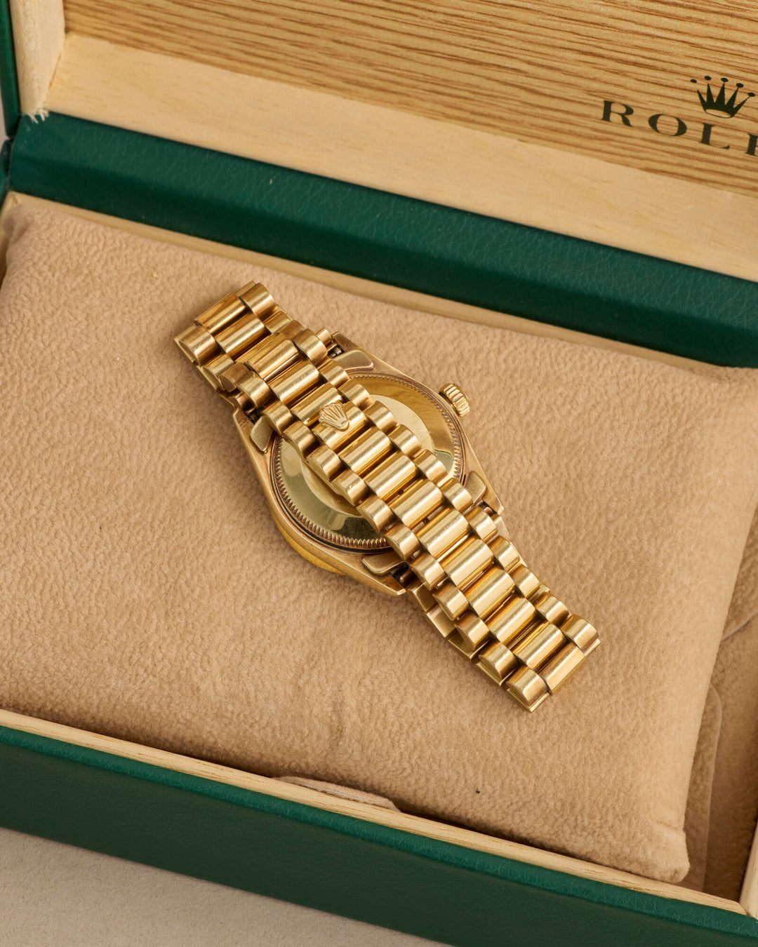 Rolex Datejust 31 Champagne Diamond Dot Yellow Gold 1995 - 68278