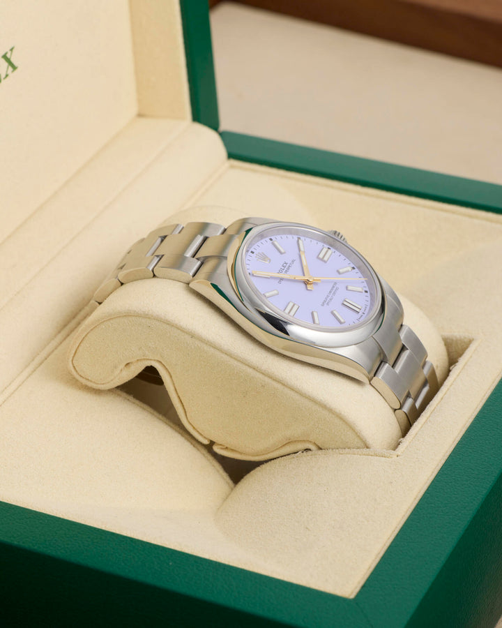 Rolex Oyster Perpetual 41 Lavender Stainless Steel 2026 - 134300