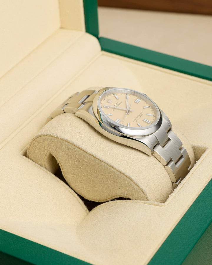 Rolex Oyster Perpetual 36 Beige Stainless Steel 2025 - 126000